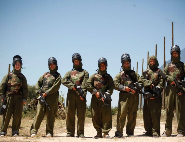 Turno para el paintball